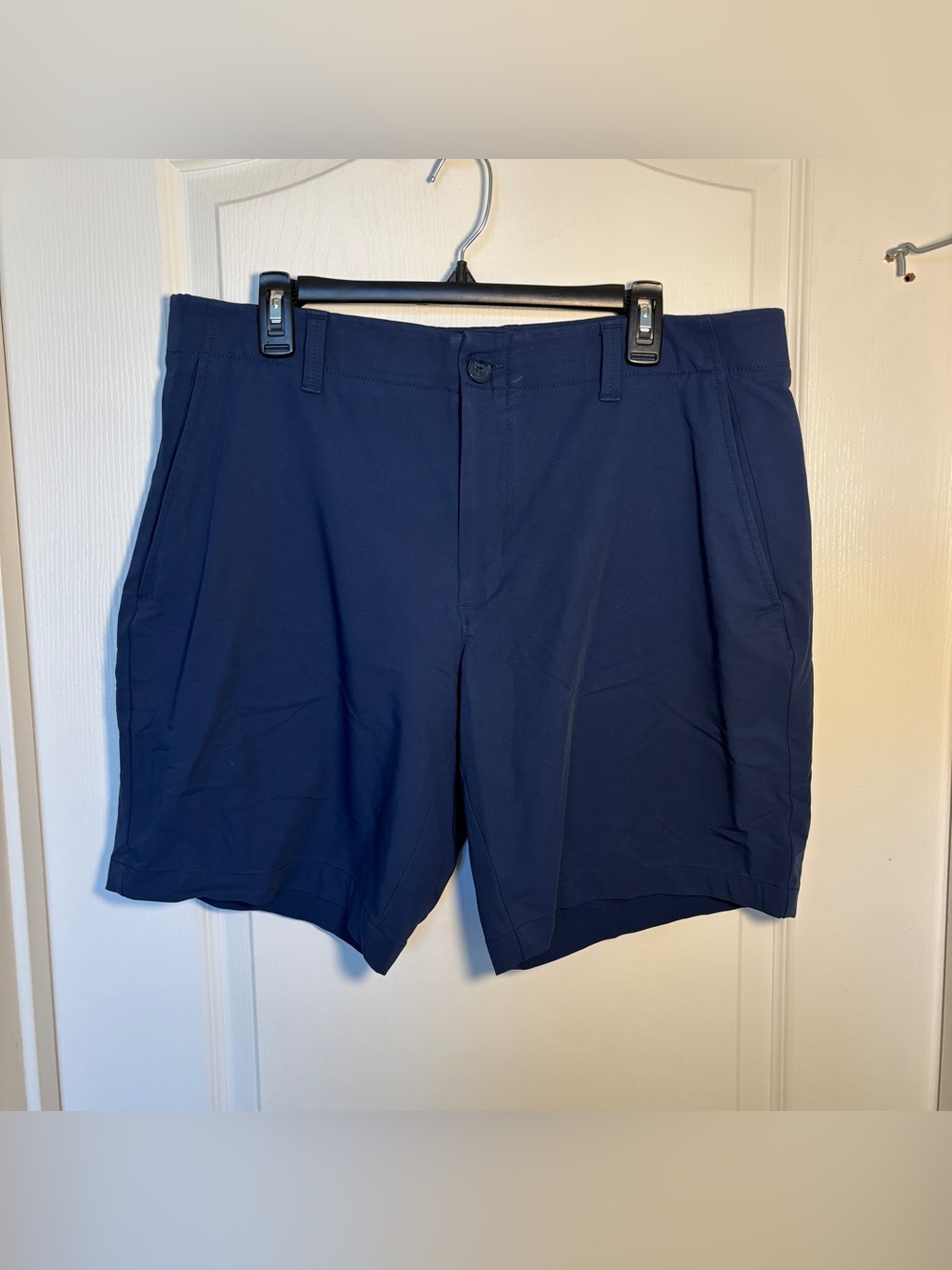 Under Armour Navy Performance Flat-Front Shorts